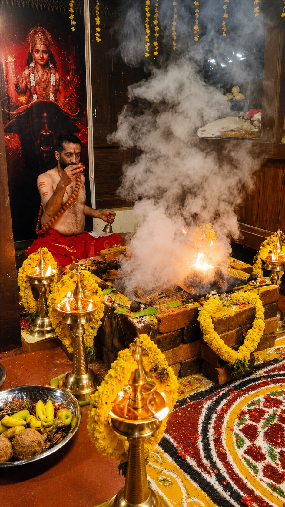 Divine Devasthanam Sanctum